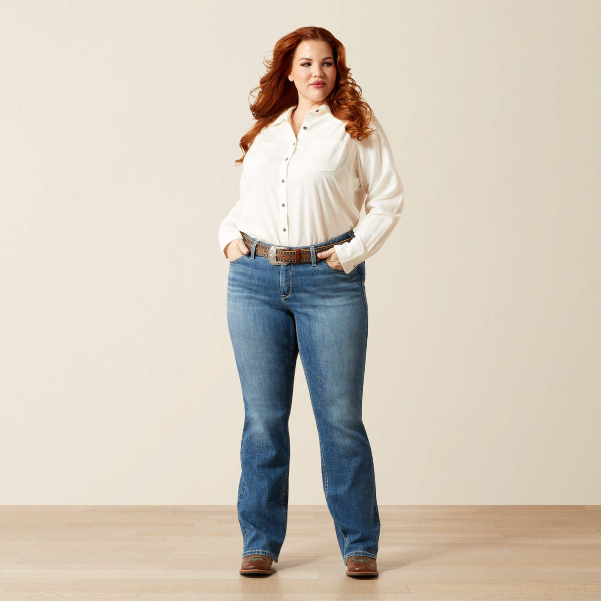 Mid Rise Aisha Boot Cut Jean Women | Ariat for sale