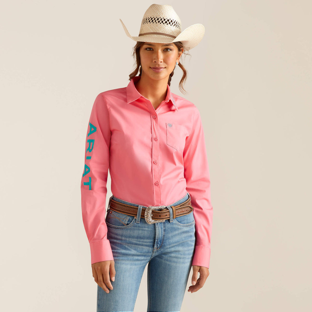 Team Kirby Stretch Shirt Women | Ariat sale