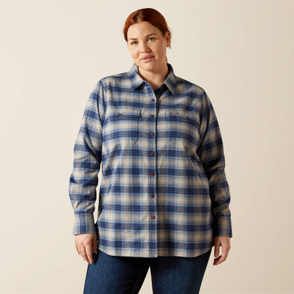 Rebar Flannel DuraStretch Work Shirt Women | Ariat outlet