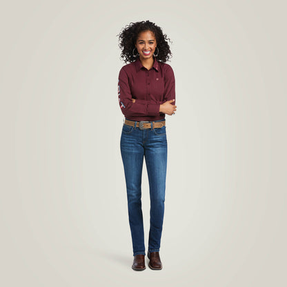 Team Kirby Stretch Shirt Women | Ariat on sale