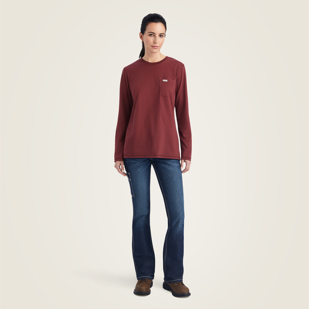 Rebar Workman USA Logo T-Shirt Women | Ariat discount