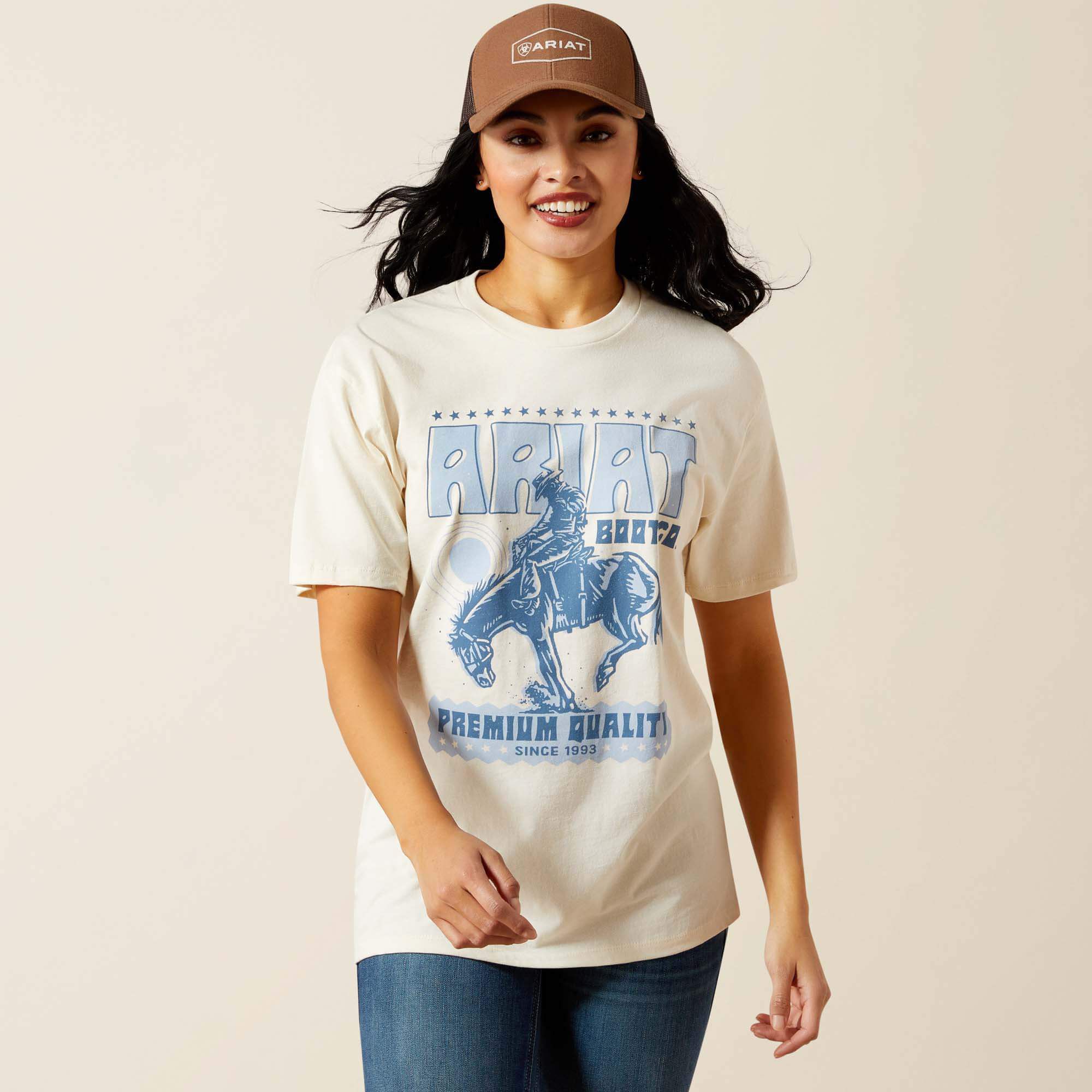 Ariat Retro Block Poster T-Shirt Women | Ariat online shop