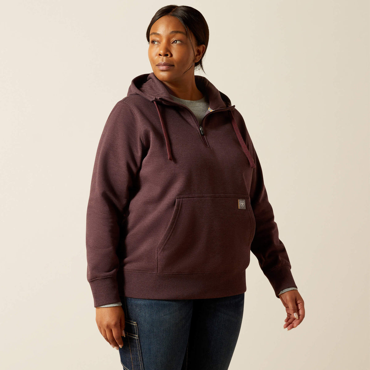 Rebar Skill Set 1/2 Zip Hoodie Women | Ariat for sale