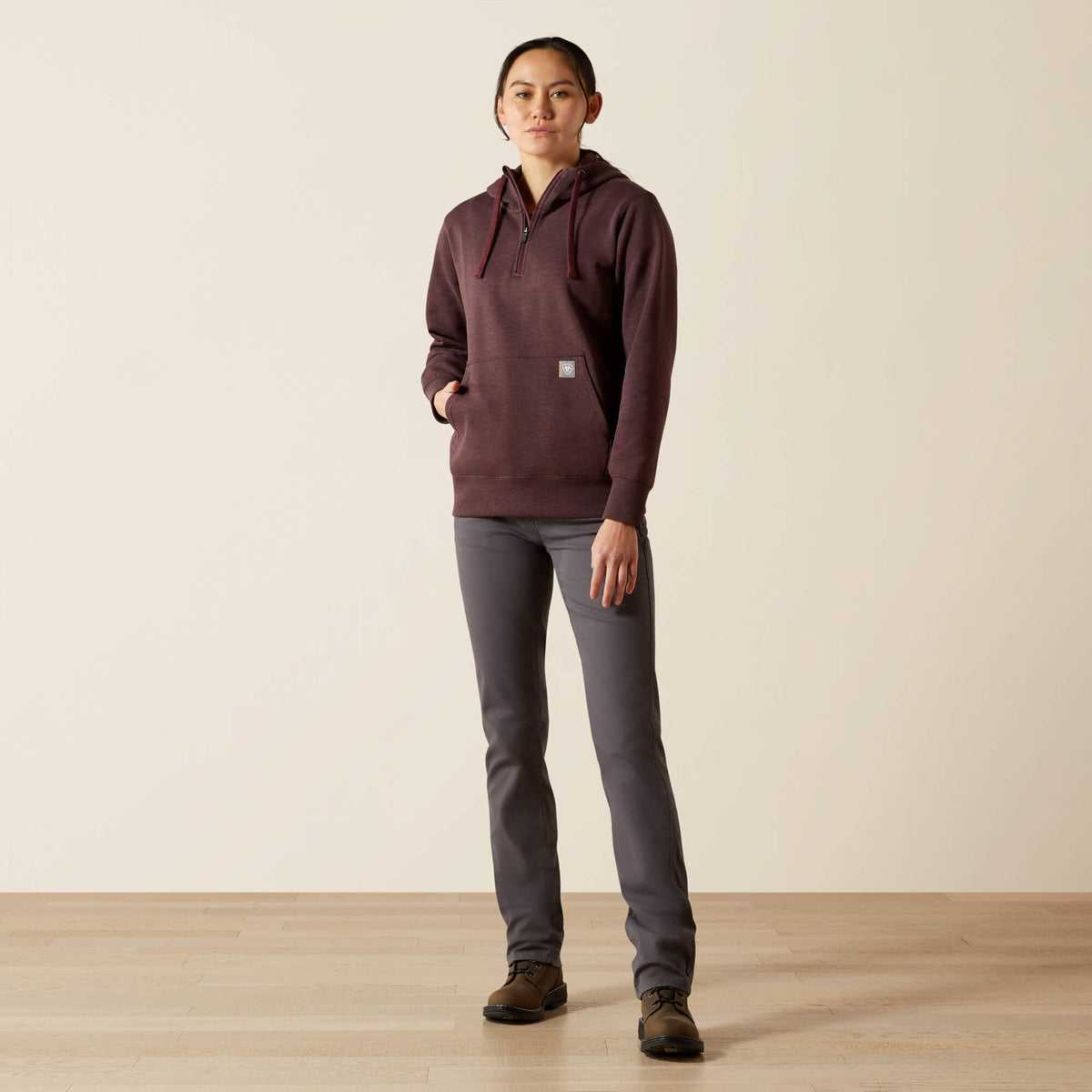 Rebar Skill Set 1/2 Zip Hoodie Women | Ariat for sale