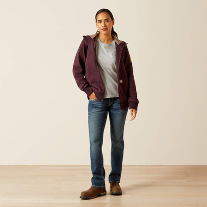 Rebar All-Weather Sherpa Full Zip Hoodie Women | Ariat outlet