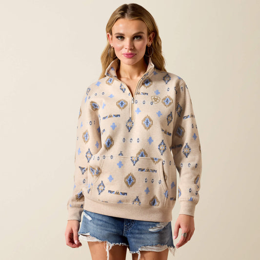 Sapphire 1/2 Zip Sweatshirt Women | Ariat for sale