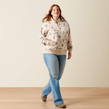 Sapphire 1/2 Zip Sweatshirt Women | Ariat for sale