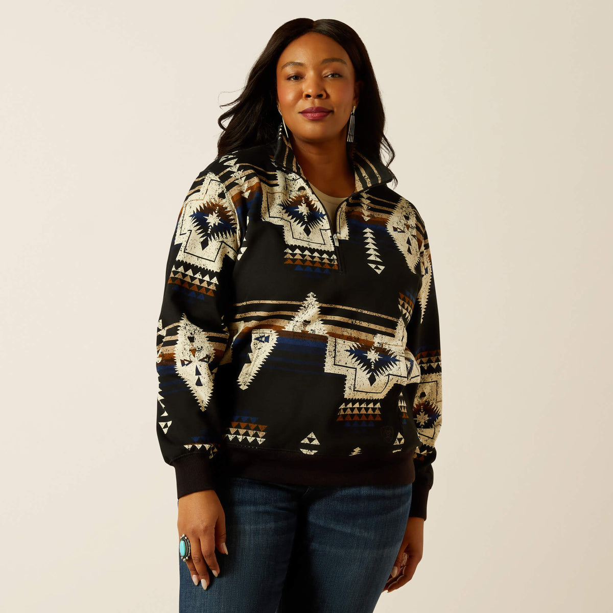 Sienna 1/2 Zip Sweatshirt Women | Ariat online shop