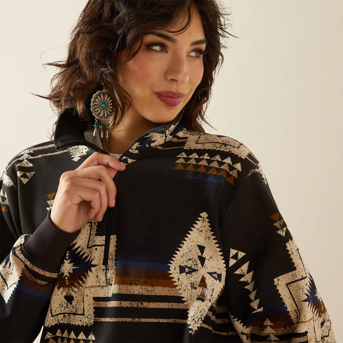 Sienna 1/2 Zip Sweatshirt Women | Ariat online shop
