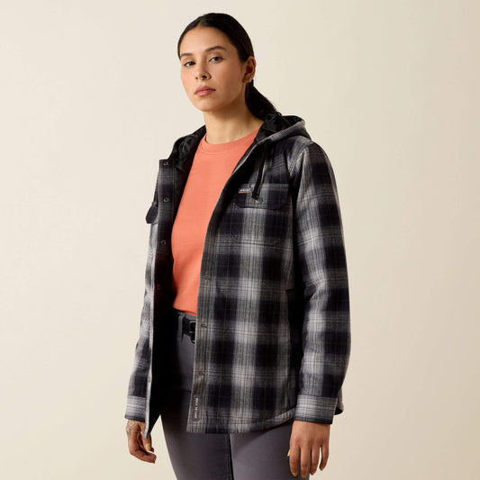 Rebar Flannel Insulated Shirt Jacket Women | Ariat online shop