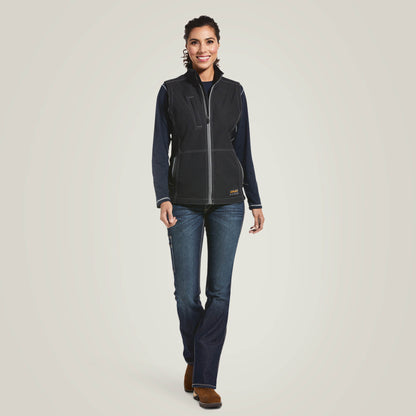 Rebar Stretch Canvas Softshell Vest Women | Ariat for sale