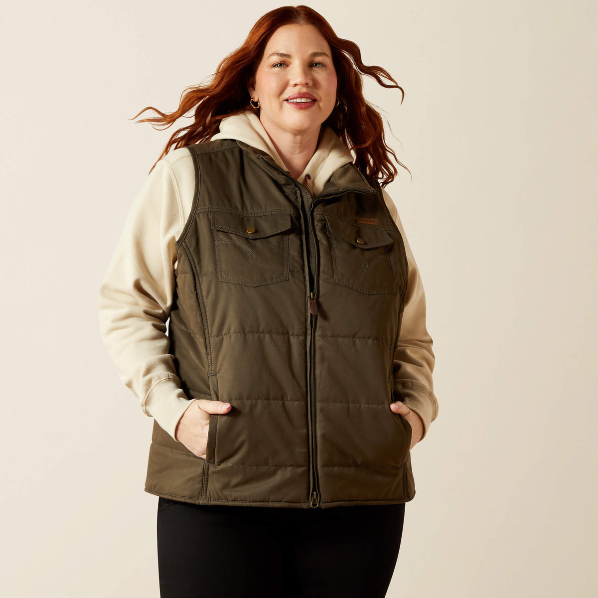 Grizzly Quilted Vest Women | Ariat online