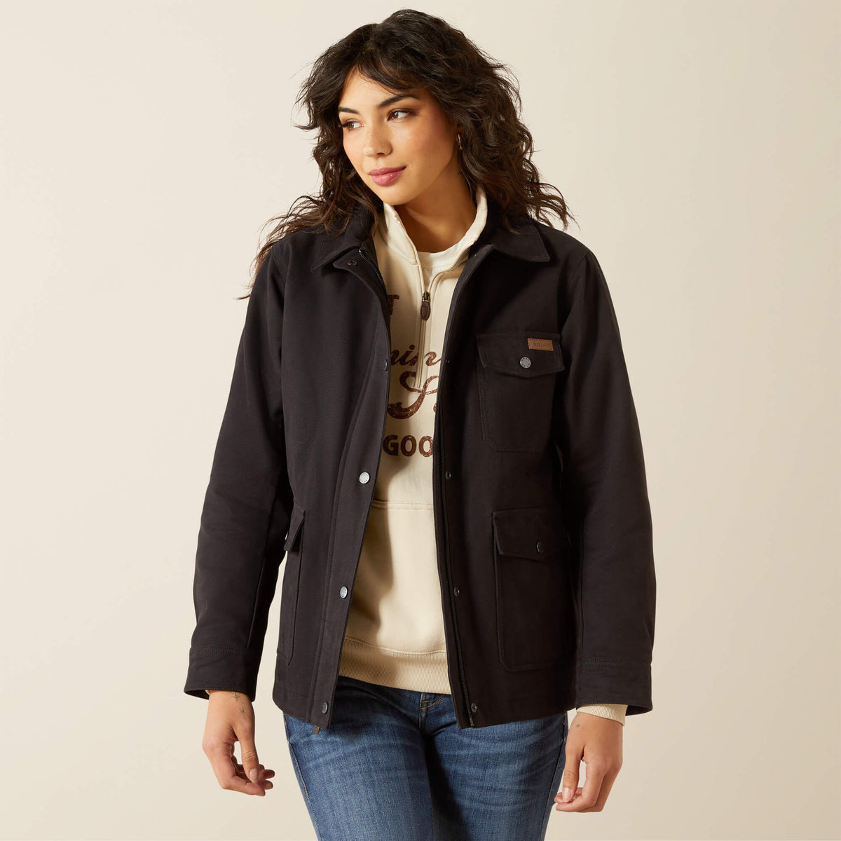 Western Canvas Chore Jacket Women | Ariat discount