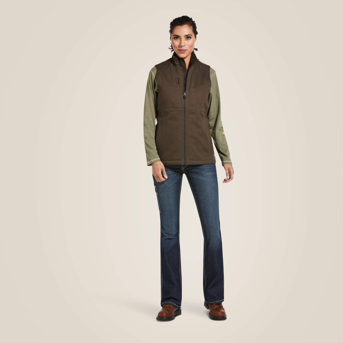 Rebar DuraCanvas Insulated Vest Women | Ariat for sale