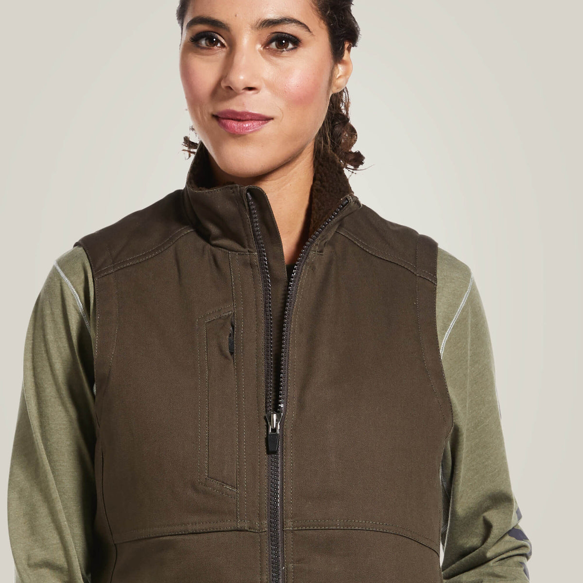 Rebar DuraCanvas Insulated Vest Women | Ariat for sale