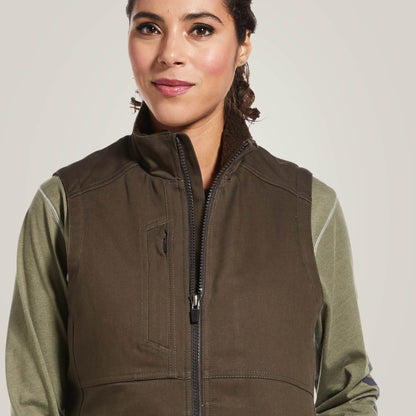 Rebar DuraCanvas Insulated Vest Women | Ariat for sale