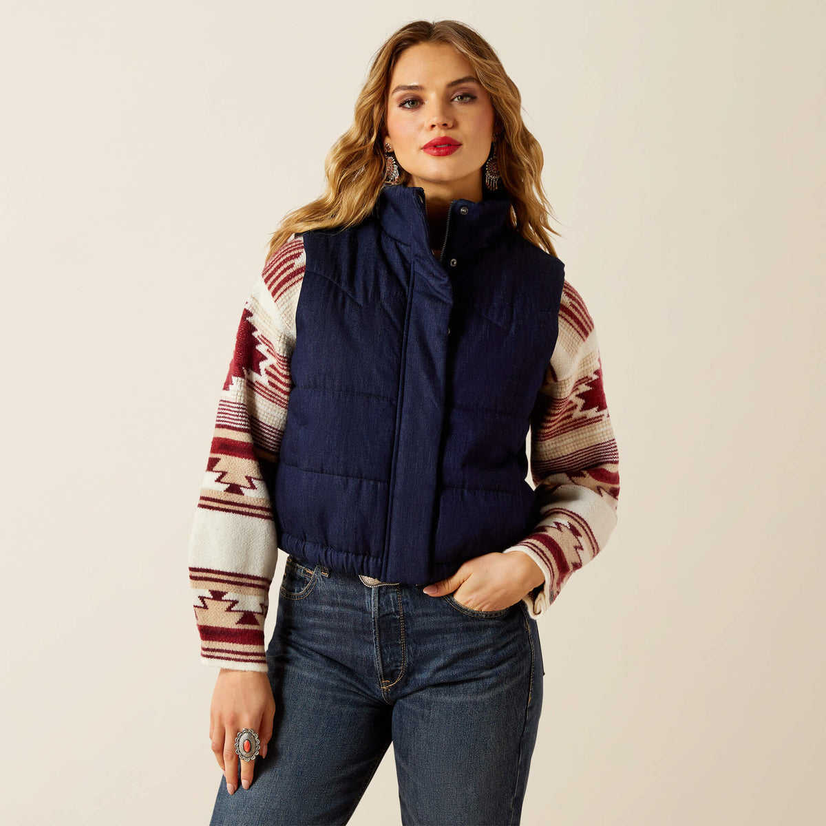 Western Swirls Vest Women | Ariat for sale