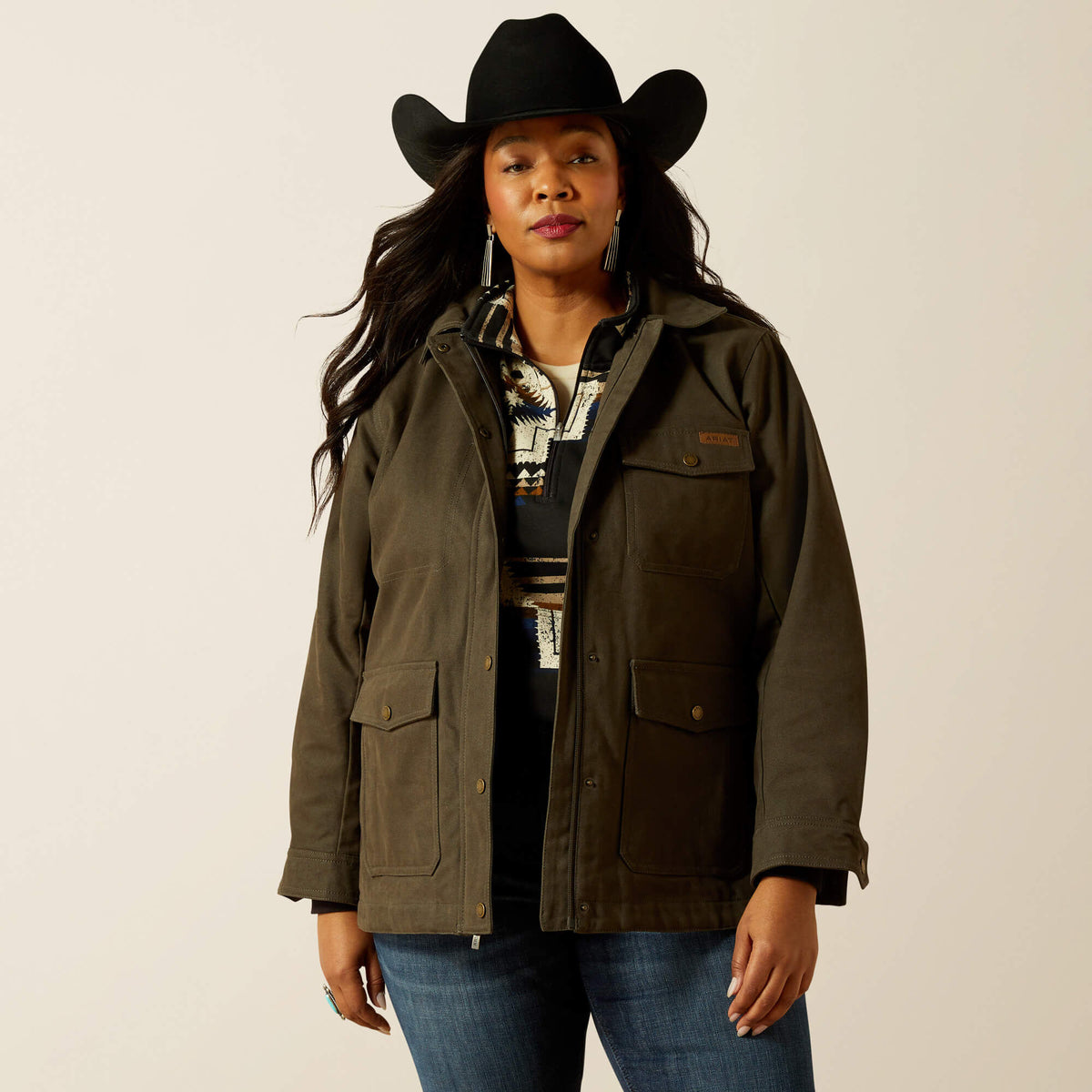 Western Canvas Chore Jacket Women | Ariat outlet