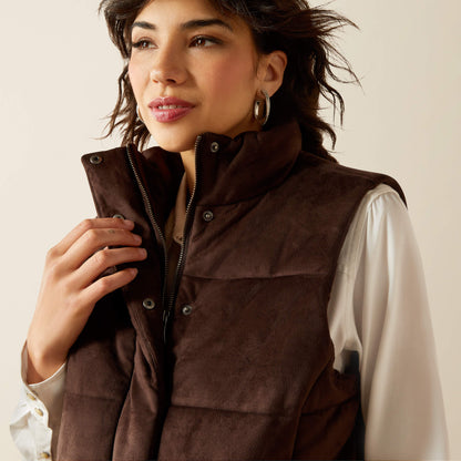 Swirls Faux Leather Vest Women | Ariat sale