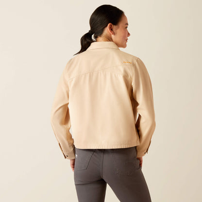 Rebar Cropped Woven Shirt Jacket Women | Ariat on sale