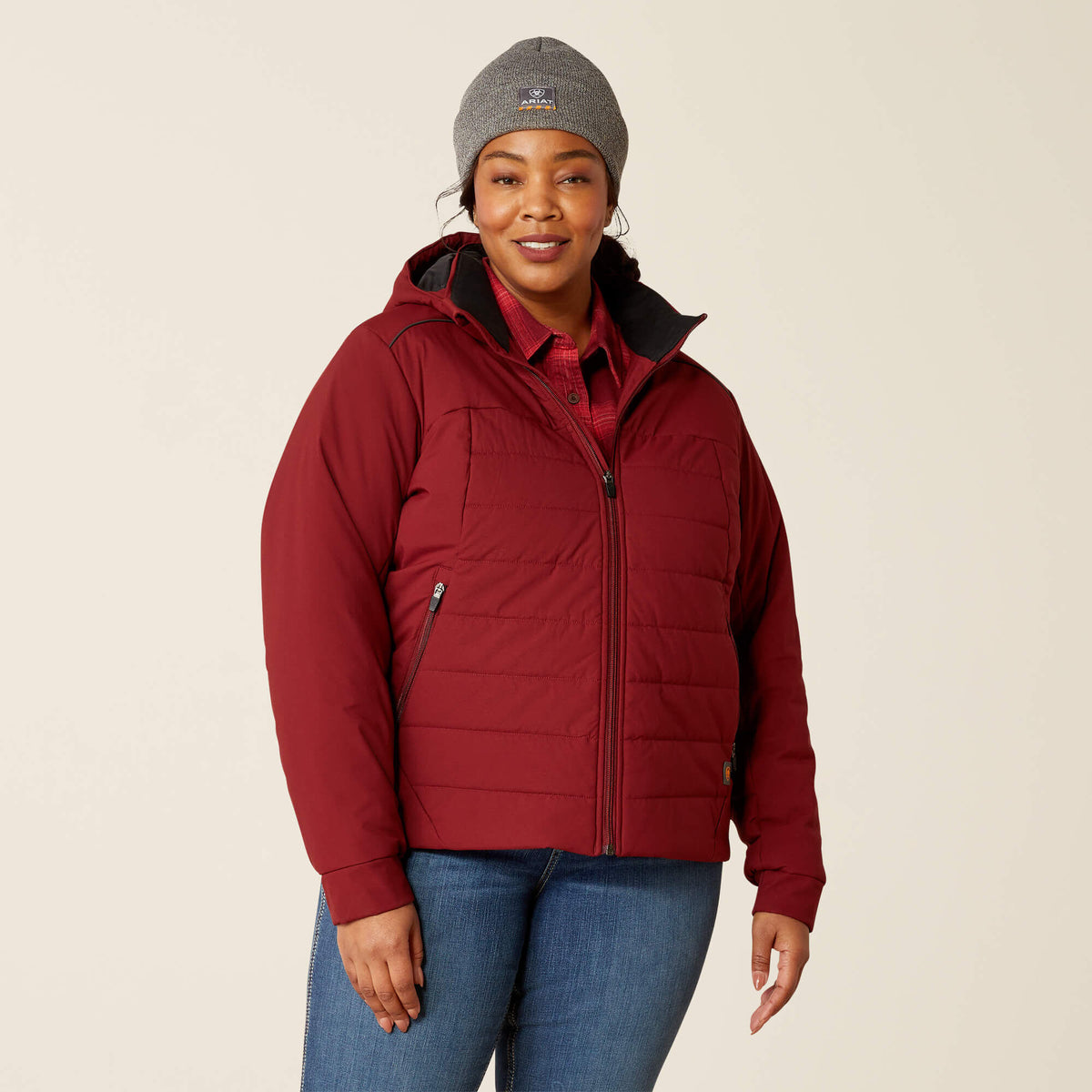 Rebar Valkyrie Stretch Canvas Insulated Jacket Women | Ariat for sale