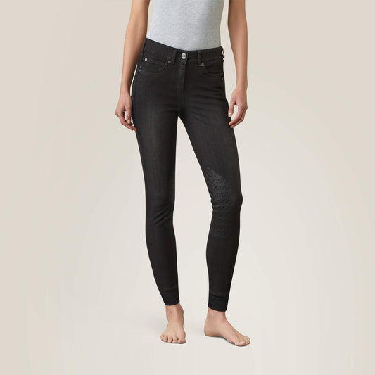 Halo B Denim Knee Patch Breech Women | Ariat online