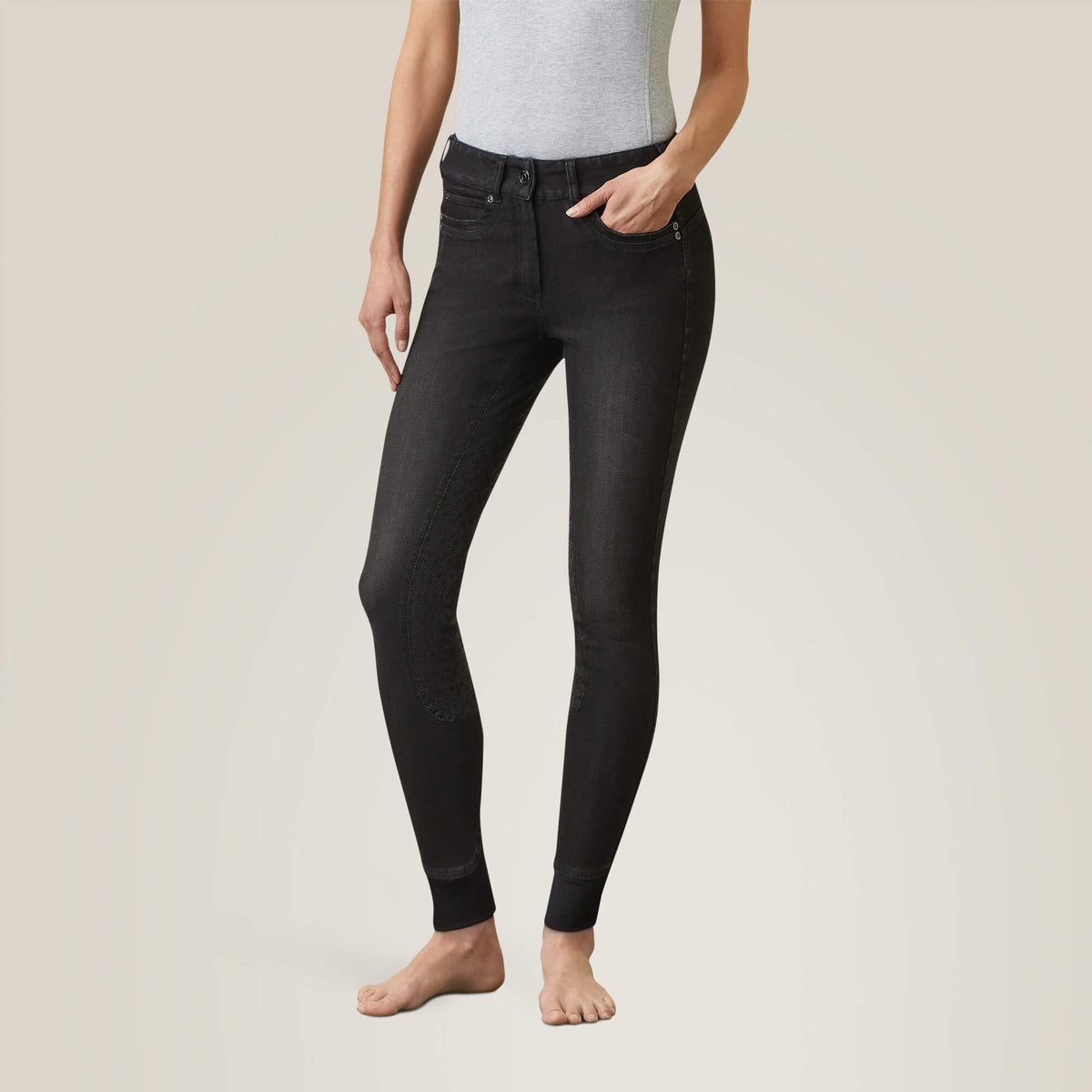Halo B Denim Full Seat Breech Women | Ariat online