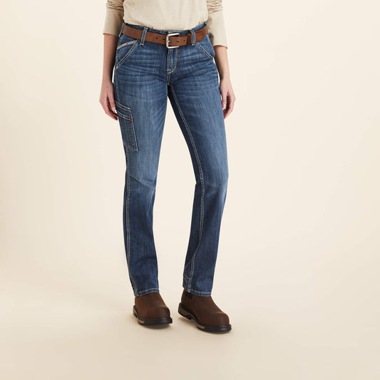 FR Perfect Rise DuraLight Stretch Cell Phone Pocket Straight Jean Women | Ariat for sale