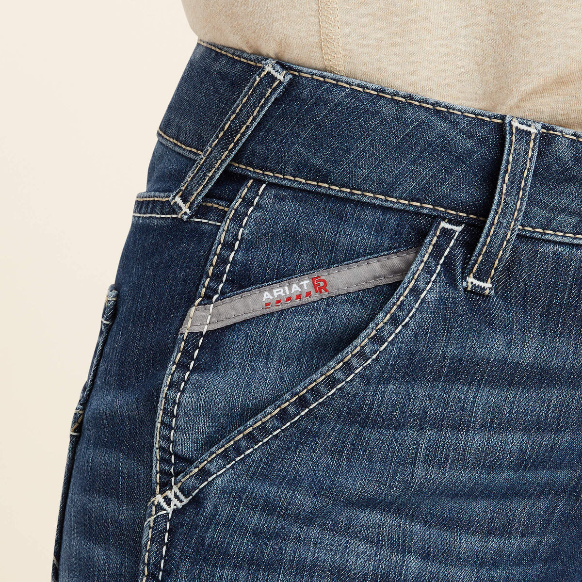 FR Perfect Rise DuraLight Stretch Cell Phone Pocket Straight Jean Women | Ariat for sale