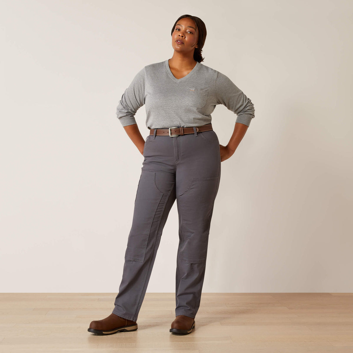 Rebar PR DuraStretch Made Tough Double Front Straight Pant Women | Ariat online