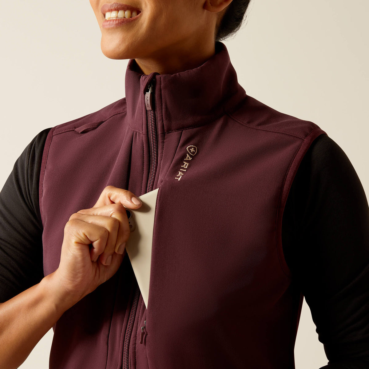 Sina Fleece Scrub Vest Women | Ariat for sale