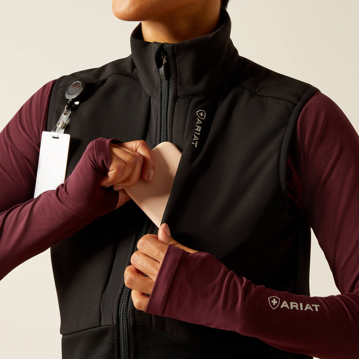 Sina Fleece Scrub Vest Women | Ariat online shop