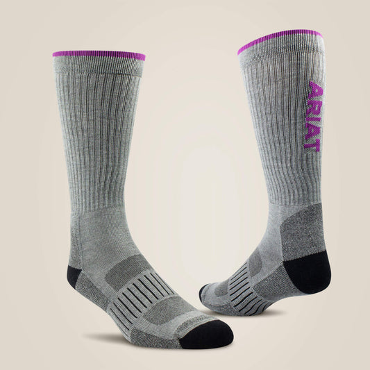 High Performance Crew Tek Work Sock 2 Pair Pack Women | Ariat outlet