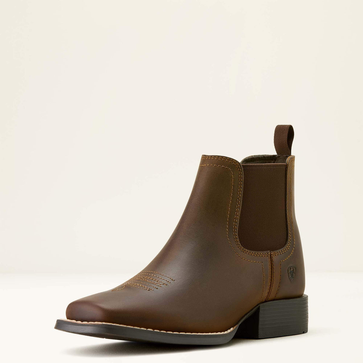 Booker Chelsea Wide Square Toe Western Boot Kids | Ariat sale