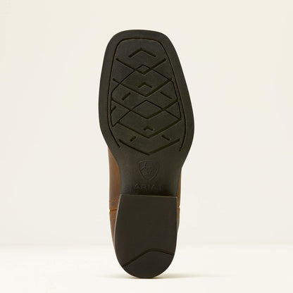 Booker Chelsea Wide Square Toe Western Boot Kids | Ariat sale