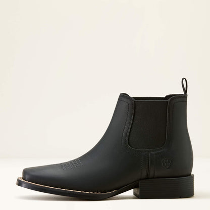 Booker Chelsea Wide Square Toe Western Boot Kids | Ariat online shop