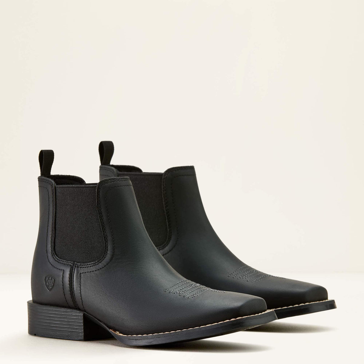 Booker Chelsea Wide Square Toe Western Boot Kids | Ariat online shop