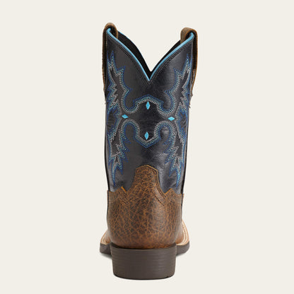 Tombstone Wide Square Toe Western Boot Kids | Ariat online