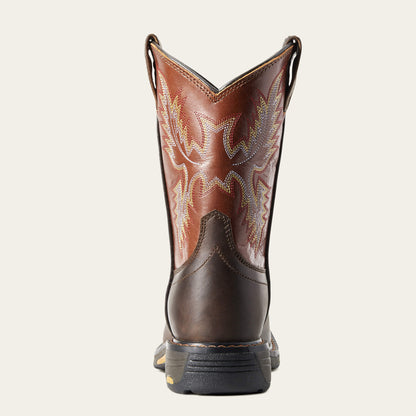 WorkHog Wide Square Toe Boot Kids | Ariat sale