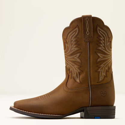 Westwood Wide Square Toe Western Boot Kids | Ariat on sale