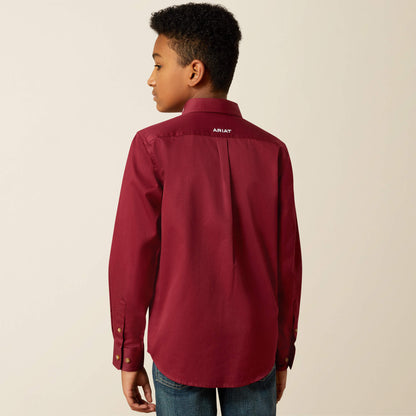 Team Logo Twill Classic Fit Shirt Kids | Ariat online shop