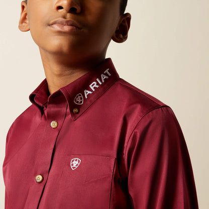 Team Logo Twill Classic Fit Shirt Kids | Ariat online shop