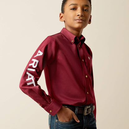 Team Logo Twill Classic Fit Shirt Kids | Ariat online shop