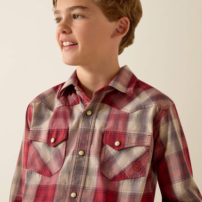 Retro Hawthorn Snap Shirt Kids | Ariat for sale