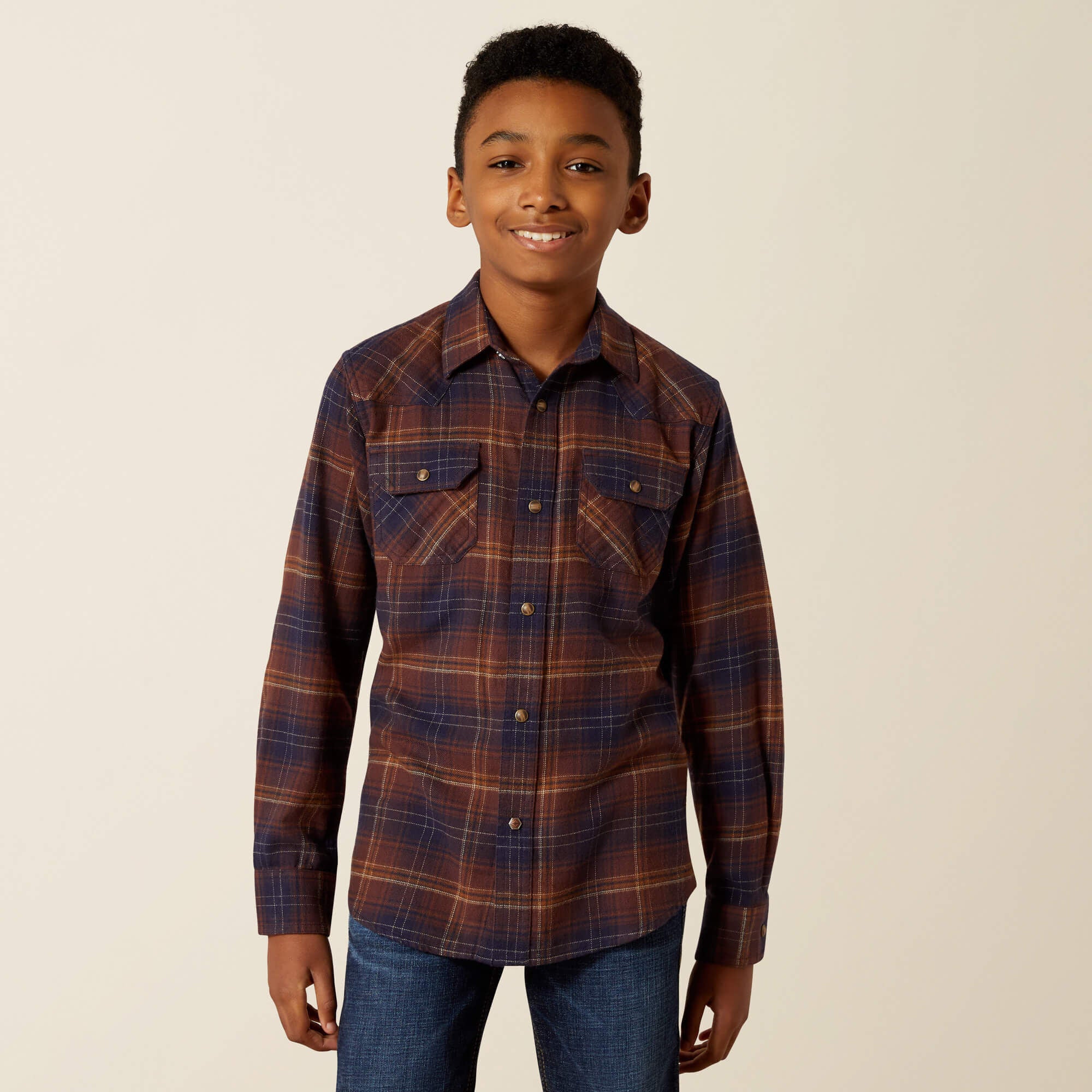 Harleigh Retro Classic Fit Shirt Kids | Ariat outlet