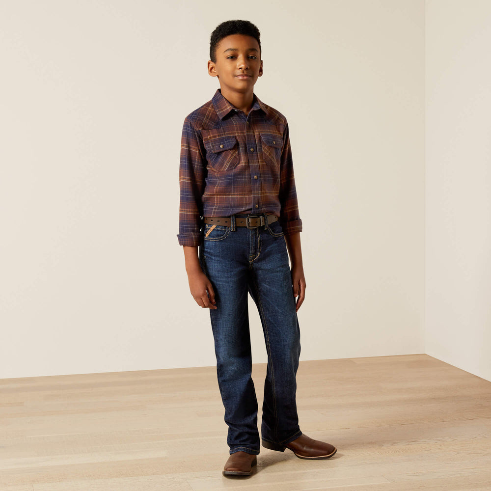 Harleigh Retro Classic Fit Shirt Kids | Ariat outlet