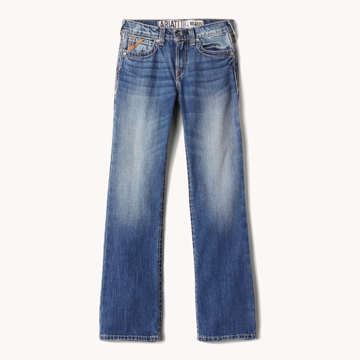 B4 Relaxed Boundary Boot Cut Jean Kids | Ariat online shop