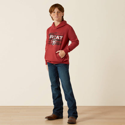 Ariat Liquid Stamp Flag Hoodie Kids | Ariat on sale