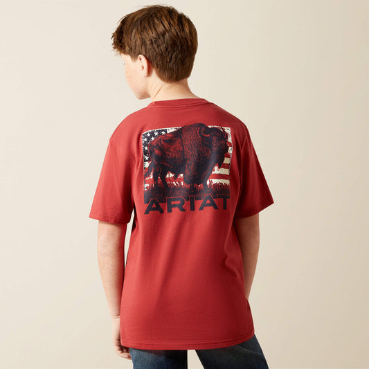 Ariat Buffalo Flag T-Shirt Kids | Ariat online shop