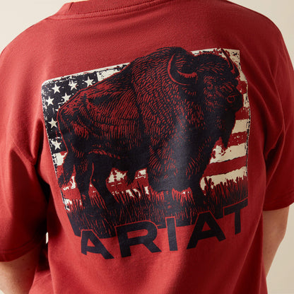 Ariat Buffalo Flag T-Shirt Kids | Ariat online shop